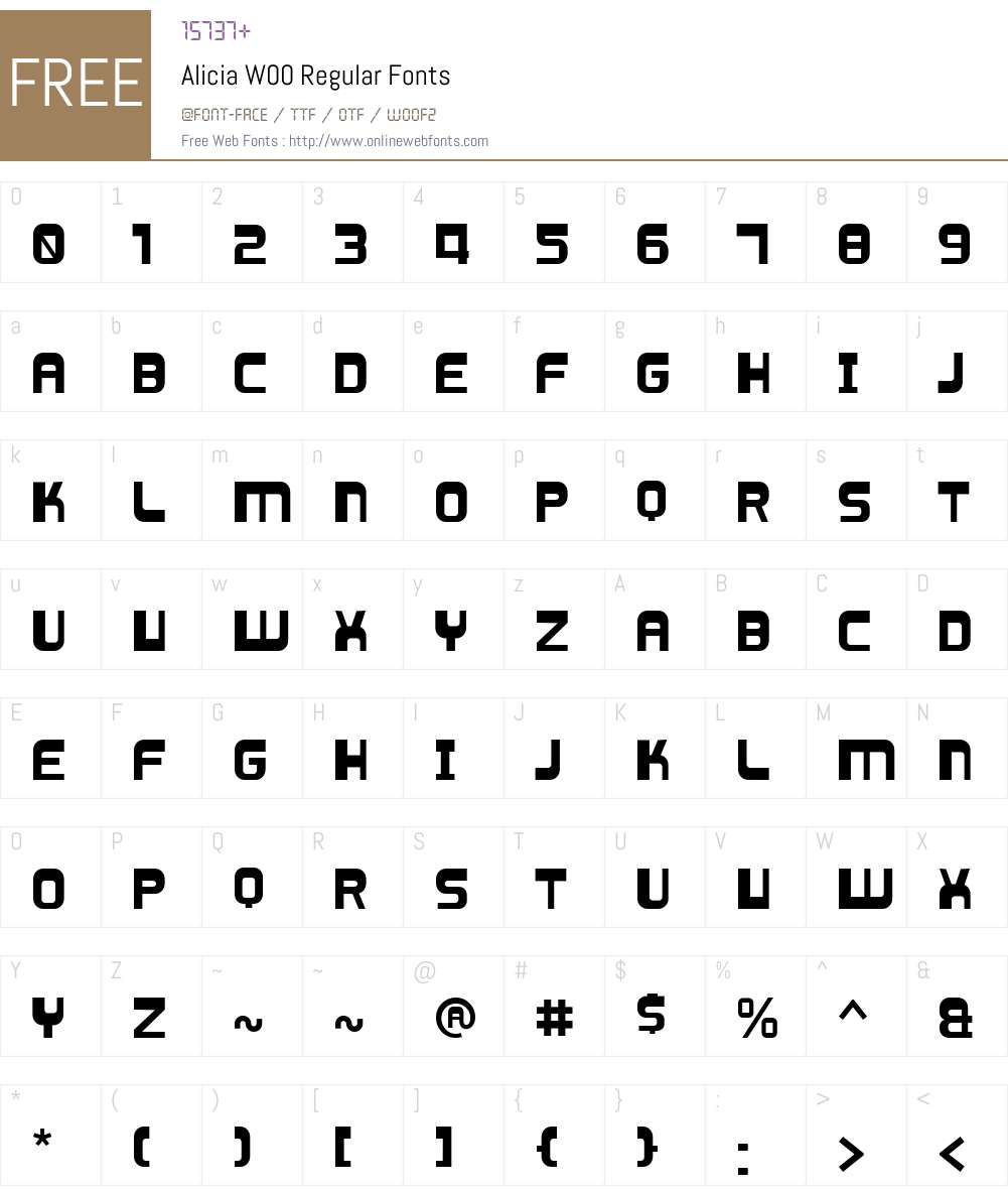 Alicia Font Screenshots