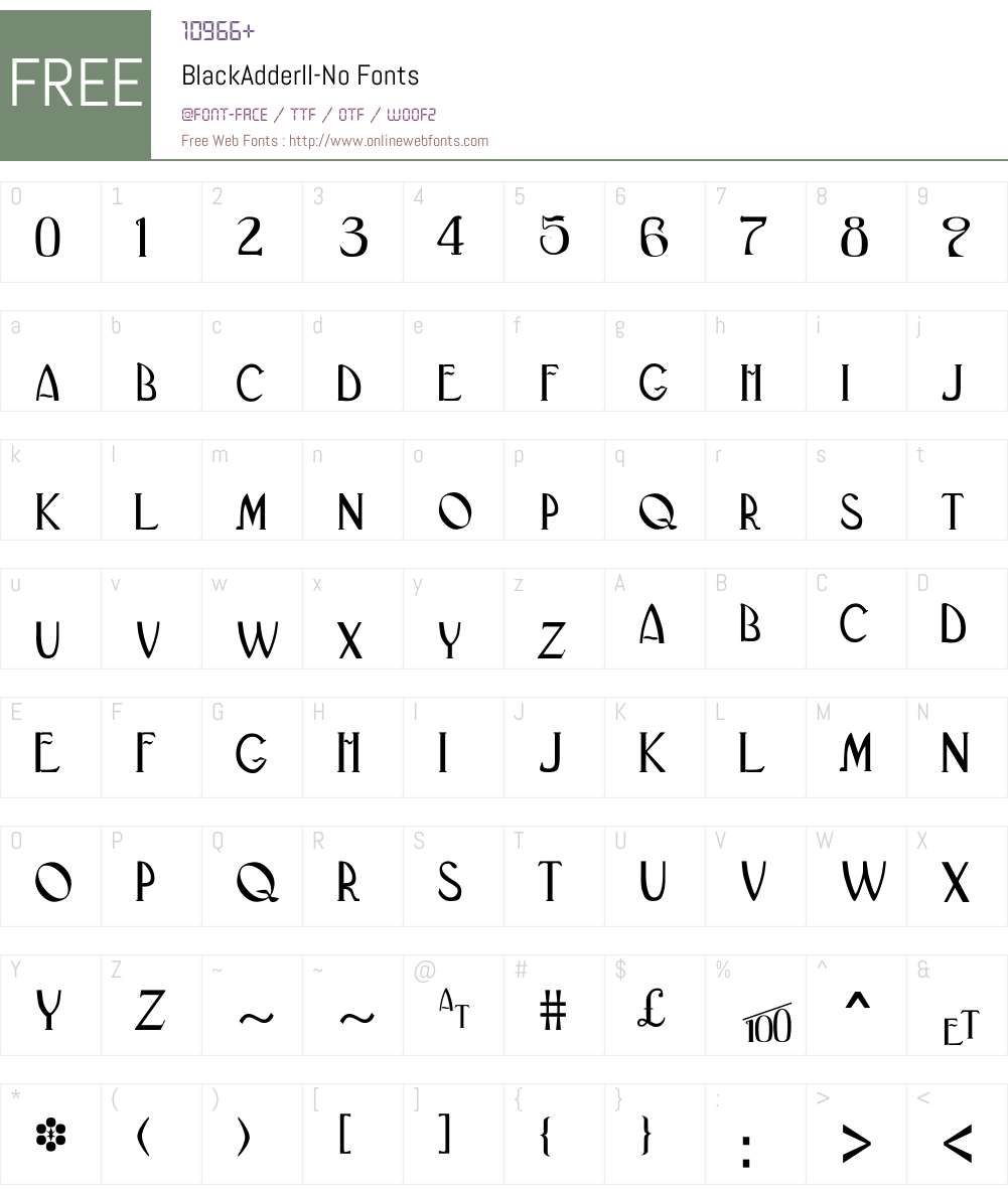 BlackAdderII-No Font Screenshots