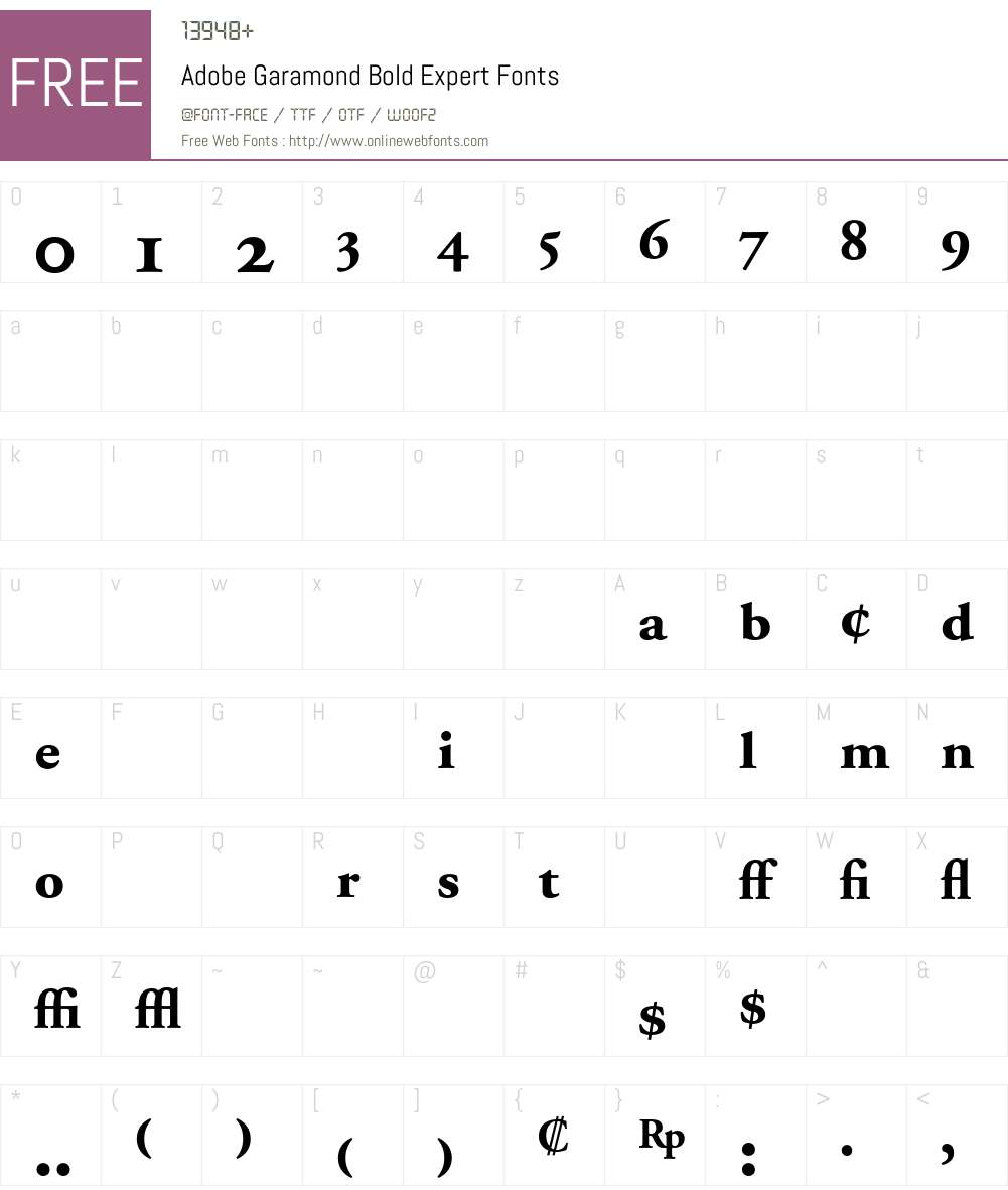 Adobe Garamond Bold Expert V12 Fonts Free Download Onlinewebfontscom