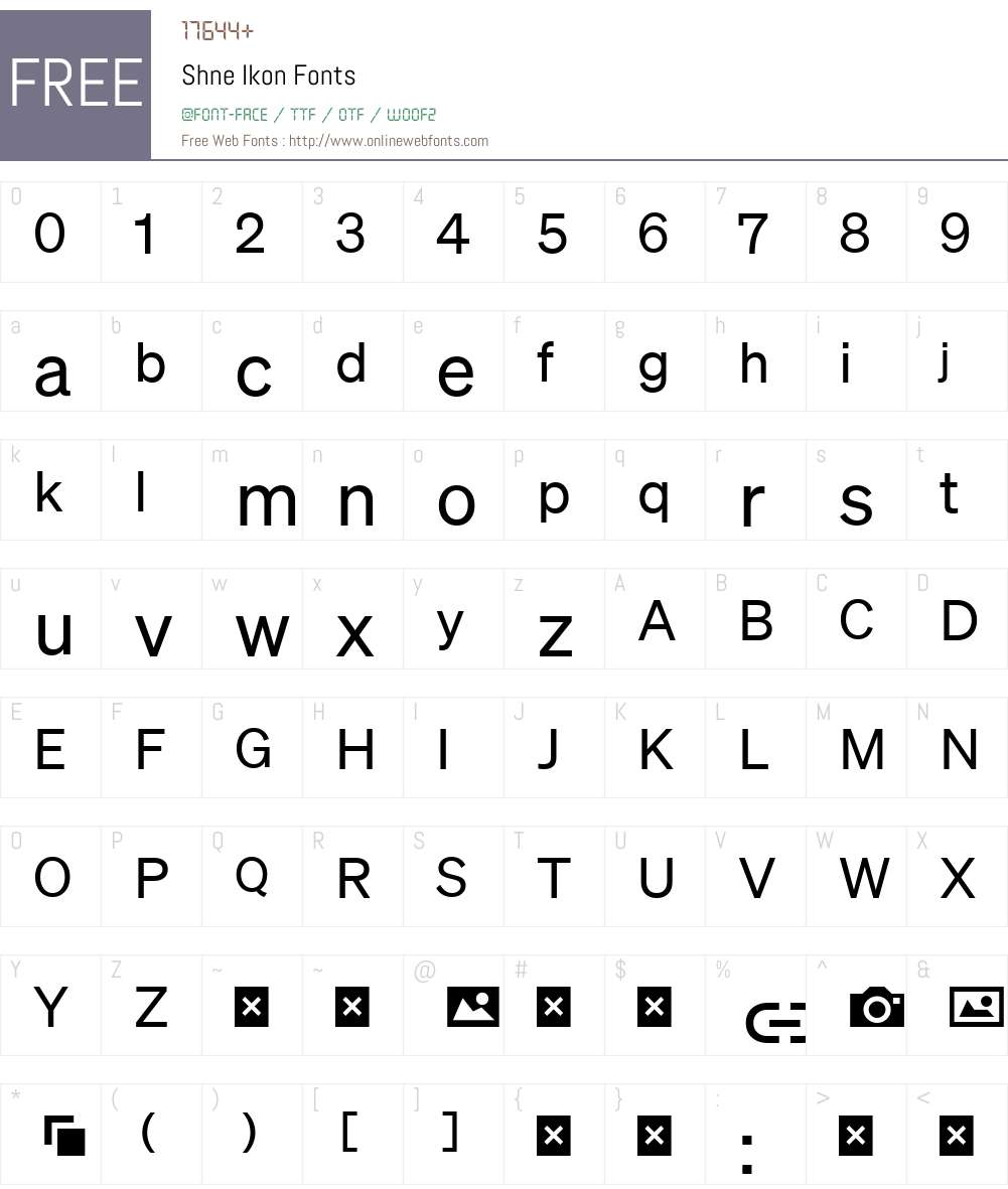 Copyright Klim Type Foundry Font Screenshots