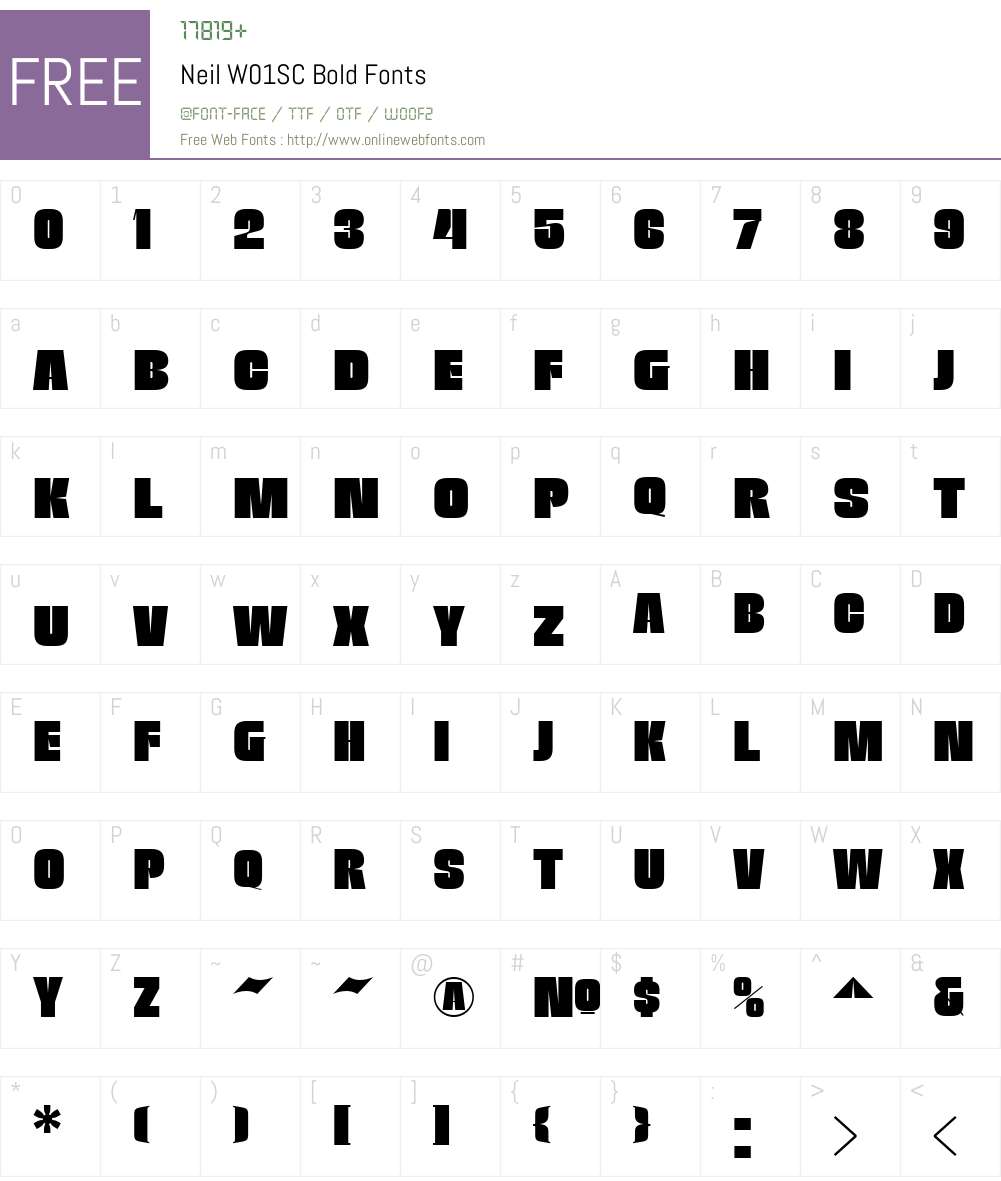 Neil Font Screenshots