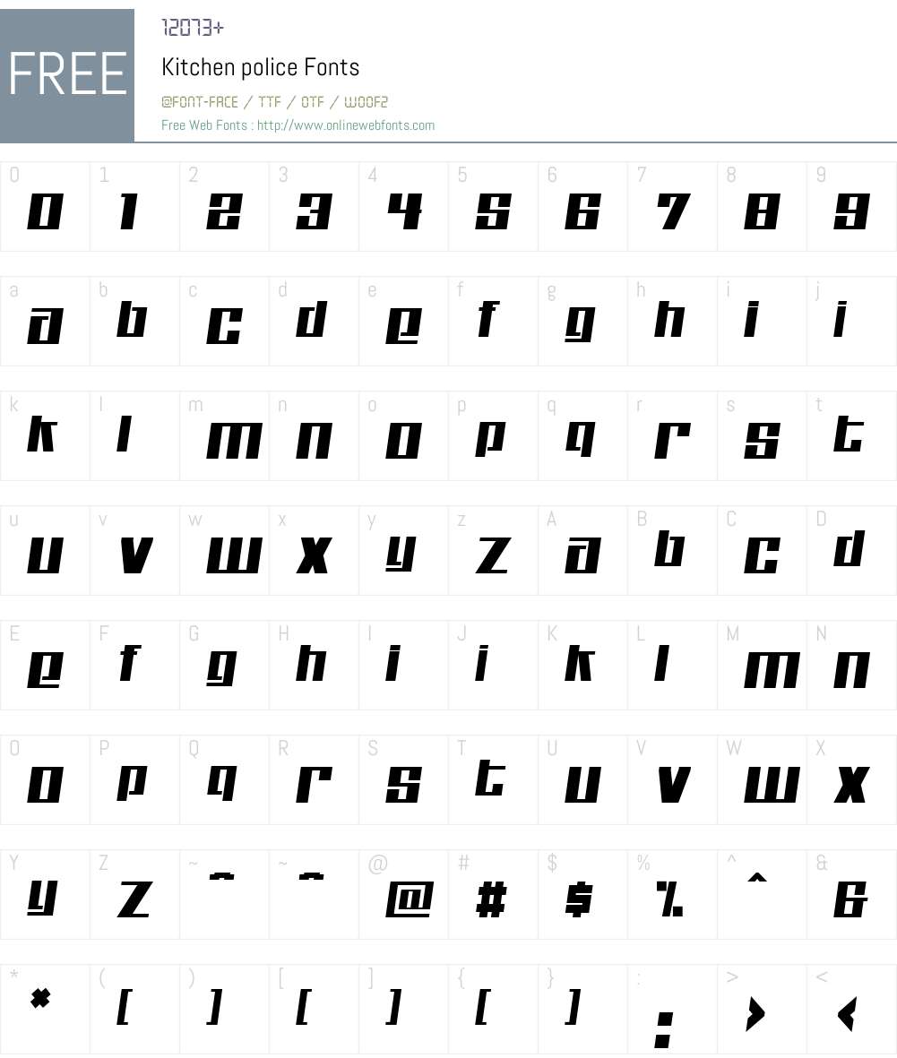 Kitchen Police Kitchen police V2 2 Fonts Free Download - OnlineWebFonts.COM