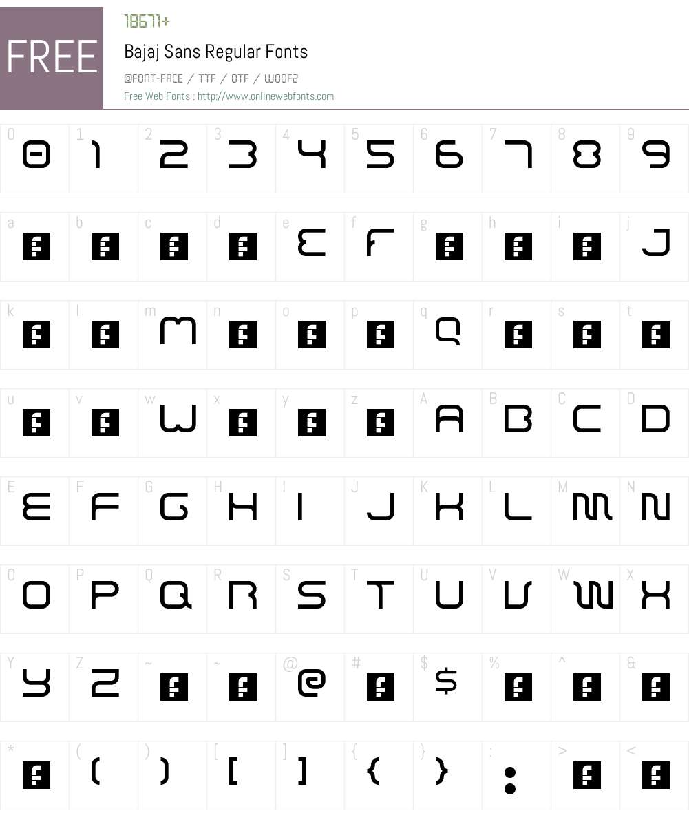 Bajaj Sans Font Screenshots