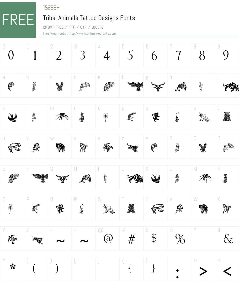 Tribal Typeface Projects :: Photos, videos, logos, illustrations and  branding :: Behance