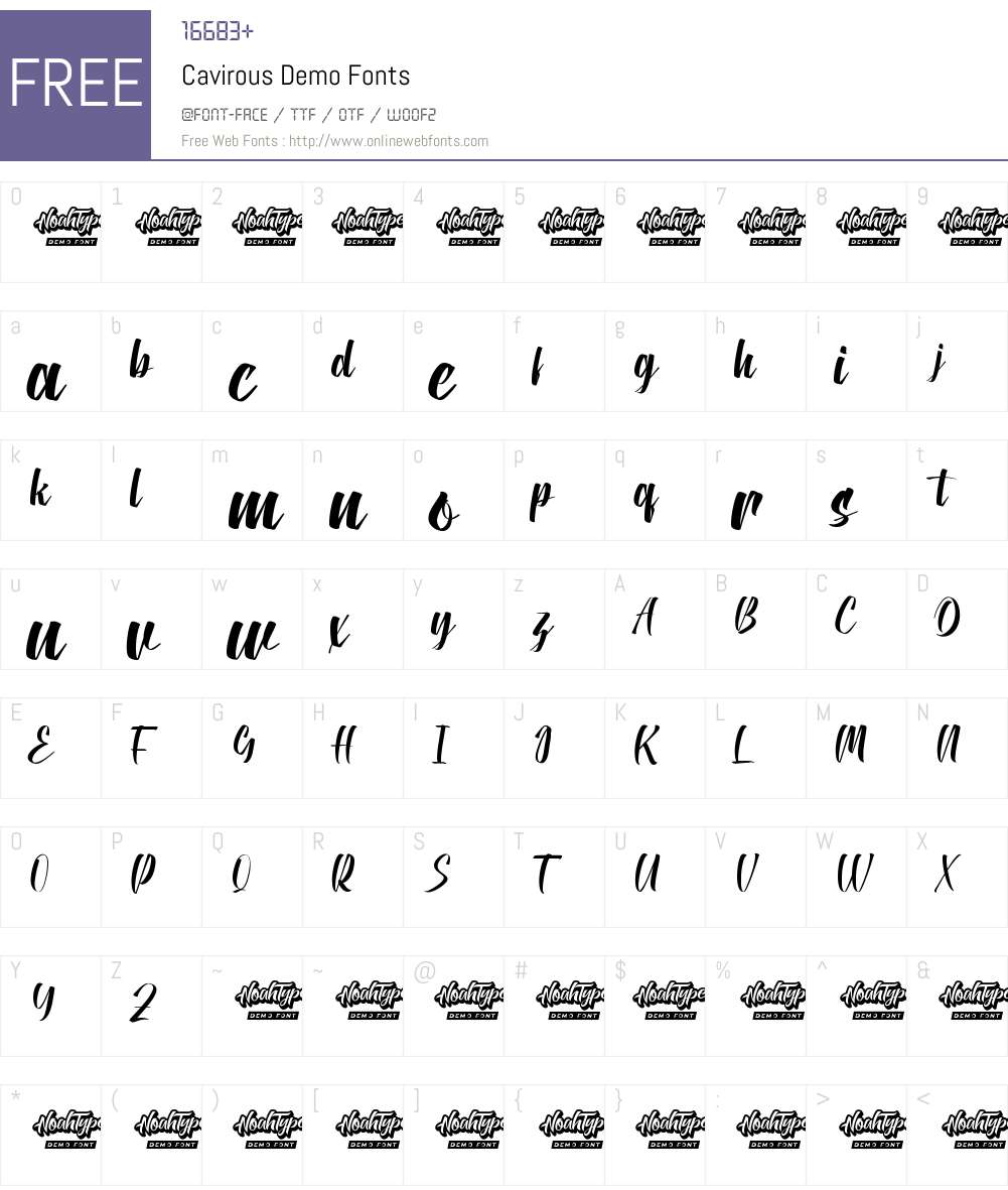 Cavirous Demo 1.001;Fontself Maker 3.5.7 Fonts Free Download ...