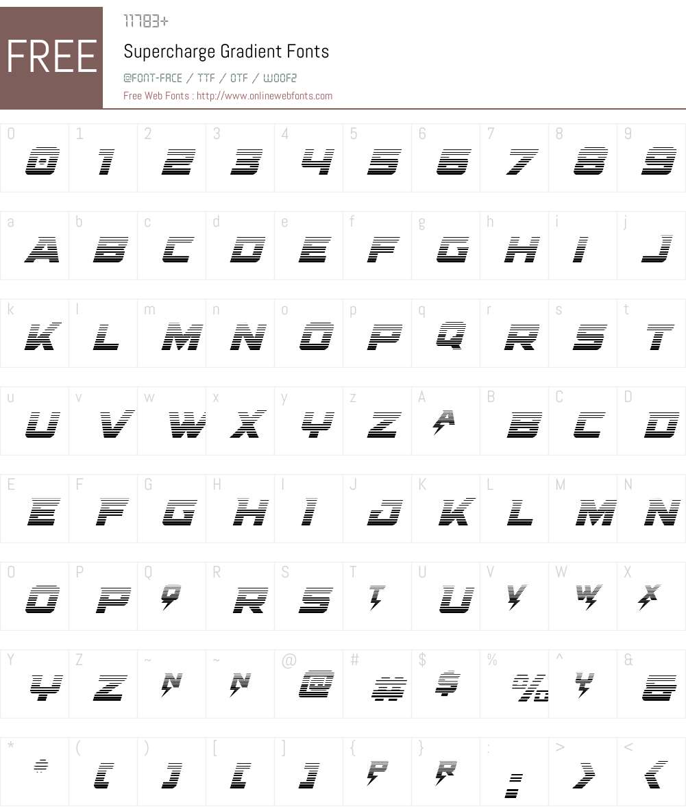 Supercharge Gradient 1.0; 2024 Fonts Free Download - OnlineWebFonts.COM