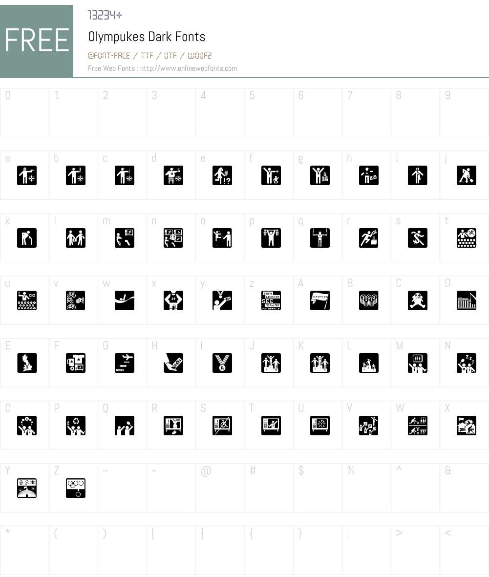 Olympukes Dark Font Screenshots