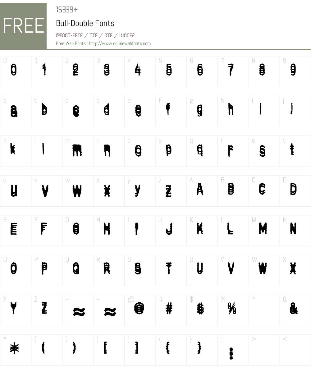 Bull Font Screenshots