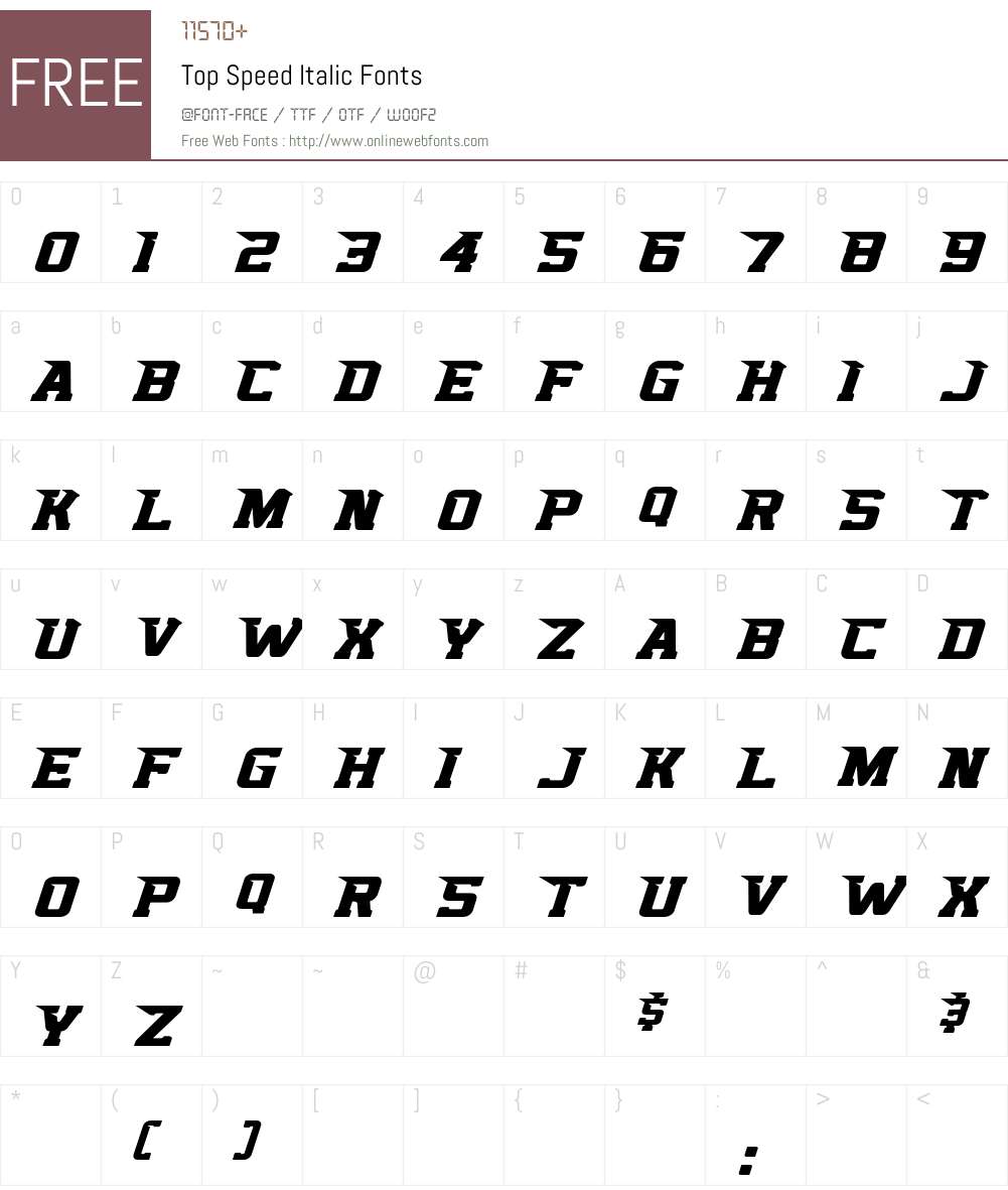 c Click Speed Font : Download Free for Desktop & Webfont