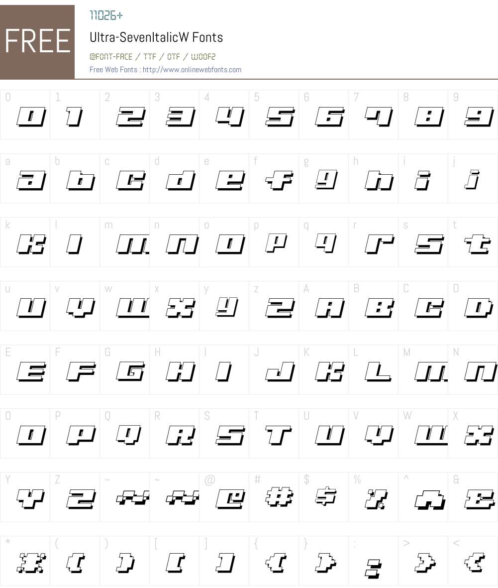Ultra Font Screenshots
