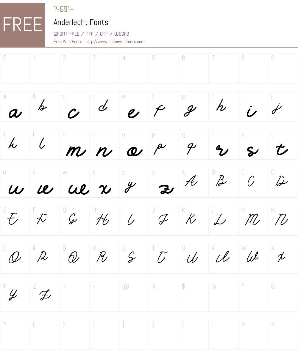 Anderlecht 1.002;Fontself Maker 2.3.5 Fonts Free Download ...