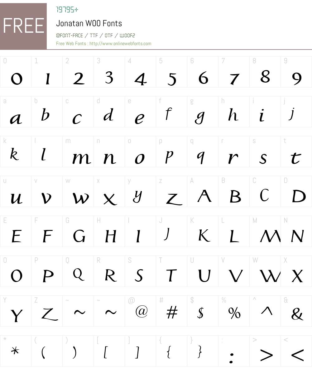 Jonatan Font Screenshots