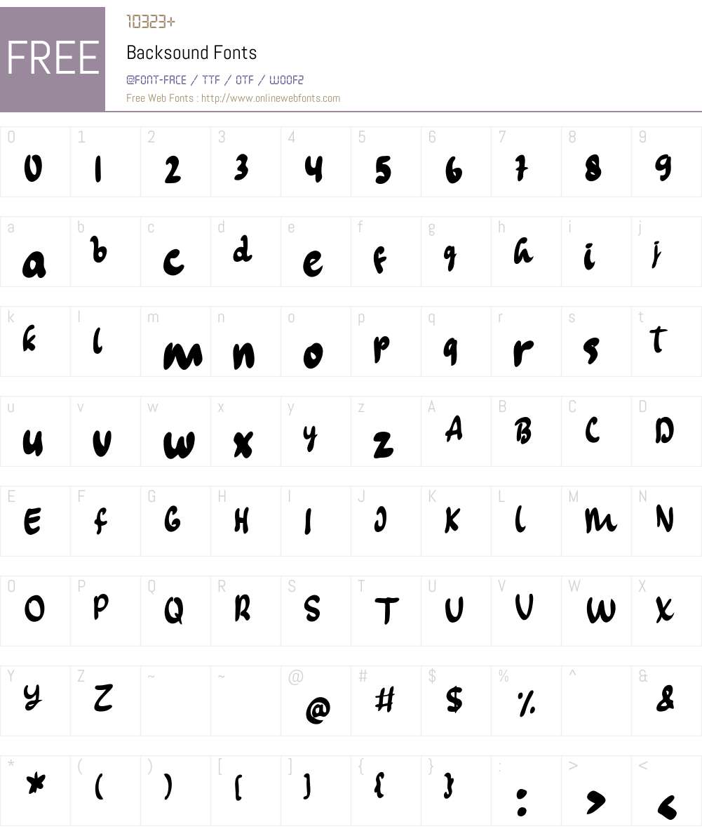 Backsound 1 00 June 5 2021 FontCreator 11 5 0 2430 64 bit Fonts Free Backsound 1 00 June 5 2021 FontCreator 11 5 0 2430 64 bit Fonts Free
