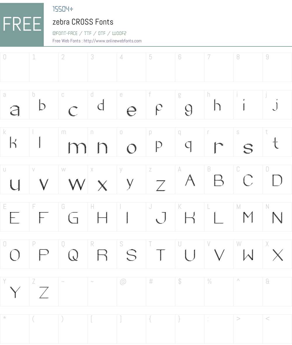 crossfont free download