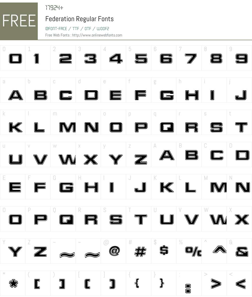 Federation Regular V2 Altsys Metamorphosis:8/22/94 Fonts Free Download ...