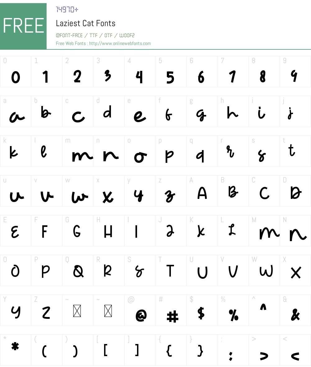 laziest-cat-1-004-fontself-maker-3-5-2-fonts-free-download