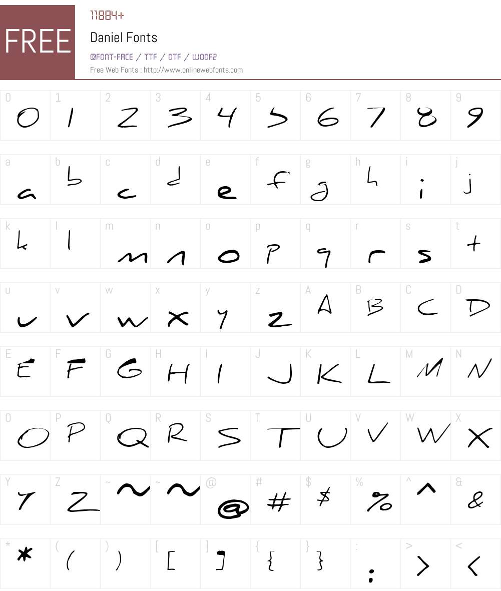 jack daniel font free download