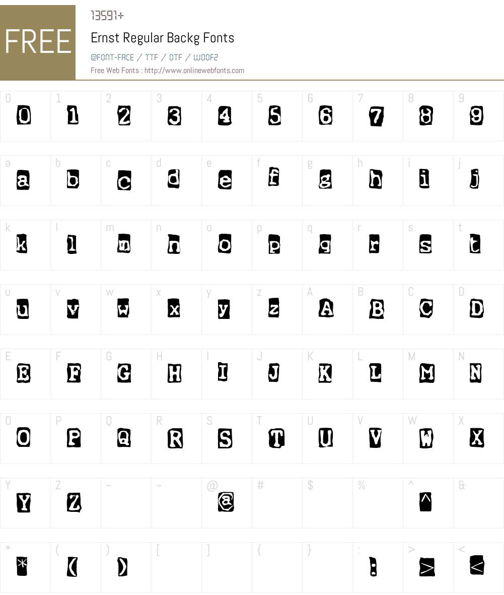 Ernst Font Screenshots