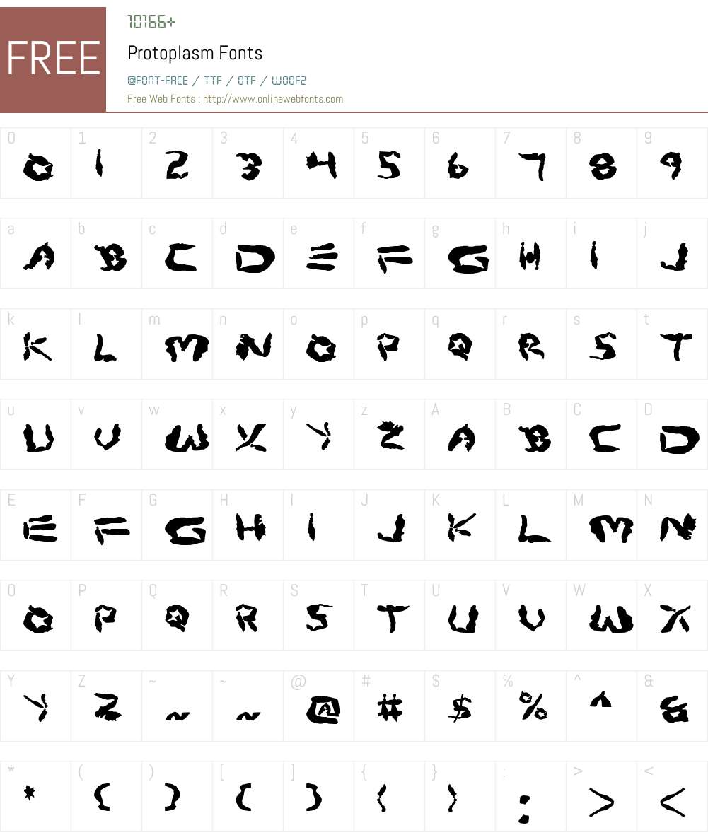 Protoplasm Font Screenshots