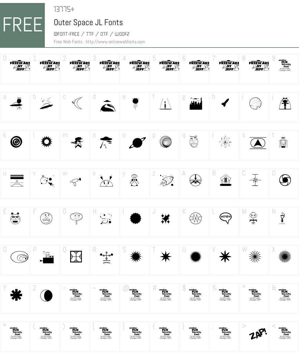 O1.0Out Font Screenshots