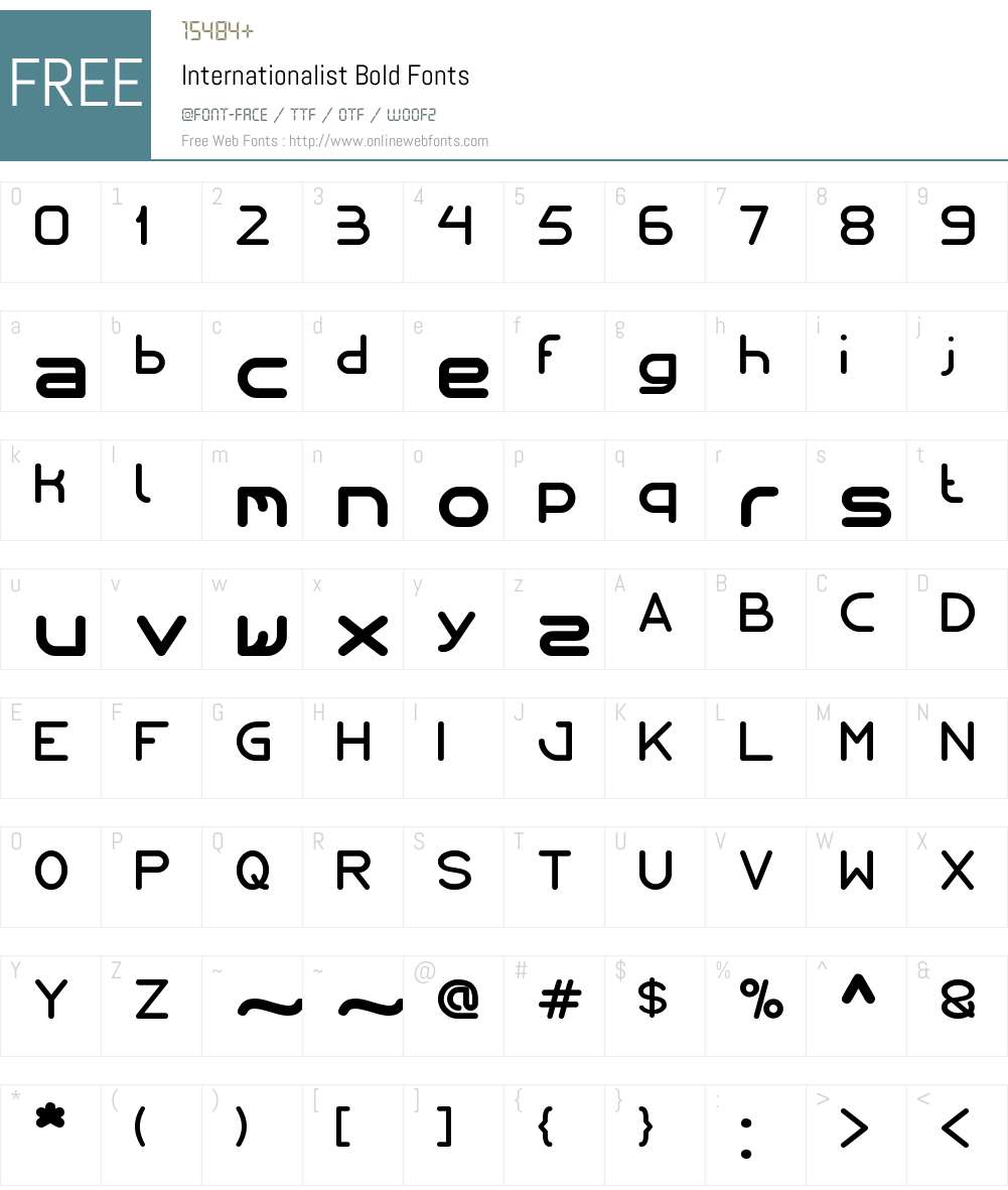 Internationalist Bold 1.00;November 7, 2021;FontCreator 11.5.0.2430 64 ...