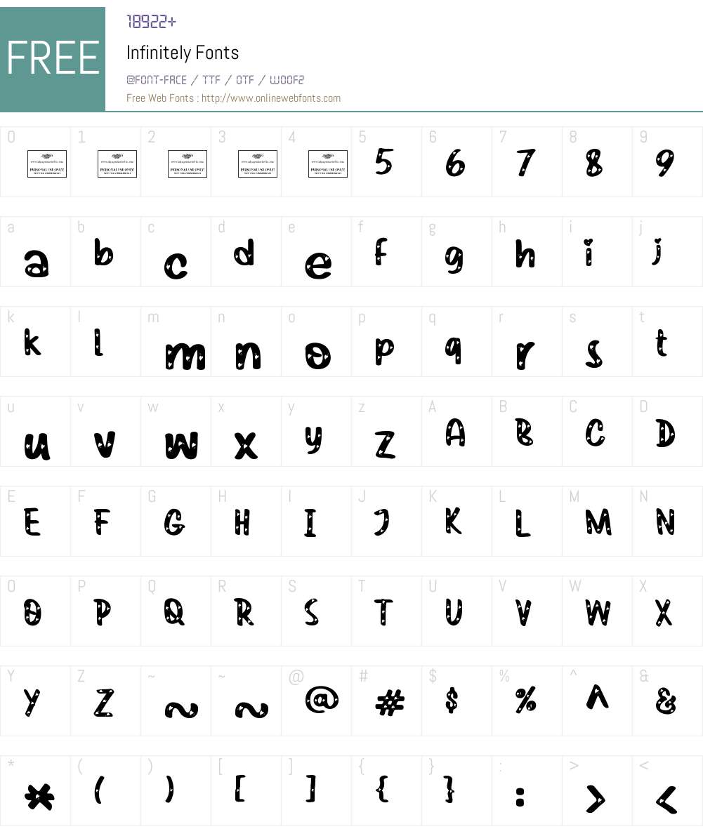 Infinitely 1.002;Fontself Maker 3.5.8 Fonts Free Download ...