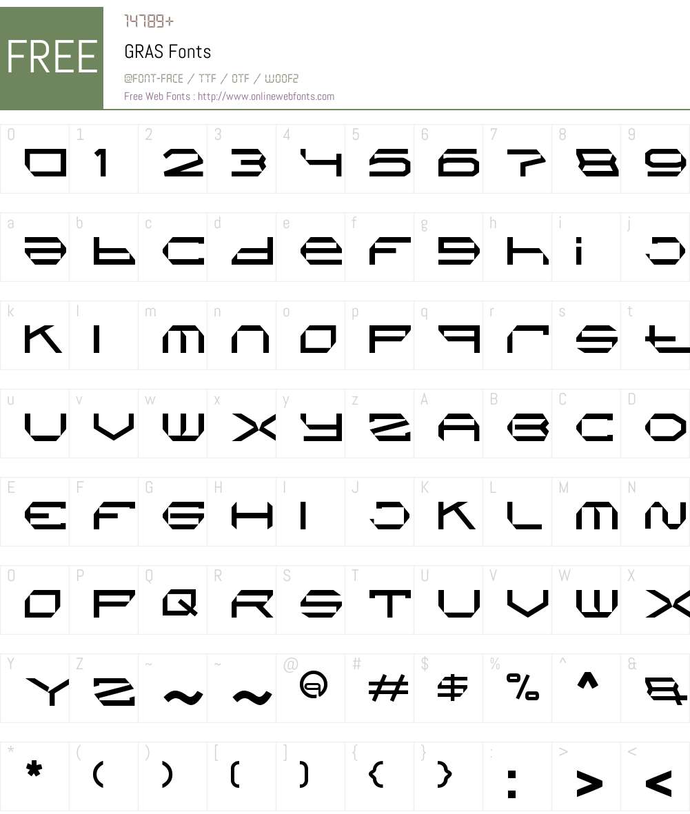 GRAS 1.00;April 17, 2021;FontCreator 13.0.0.2683 32bit Fonts Free Download