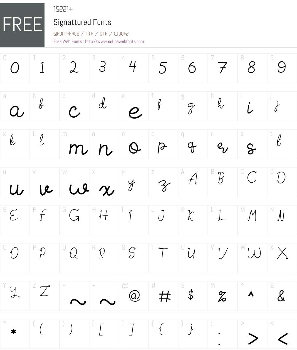 Signattured 1.004;Fontself Maker 3.0.2 Fonts Free Download ...