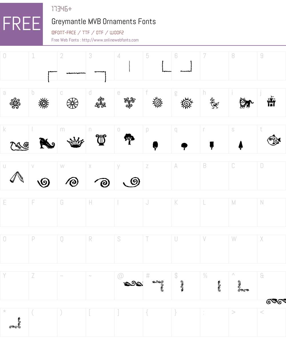 Greymantle MVB Font Screenshots
