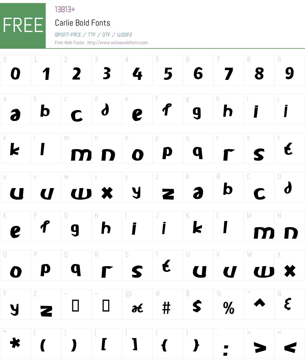 Carlie Font Screenshots