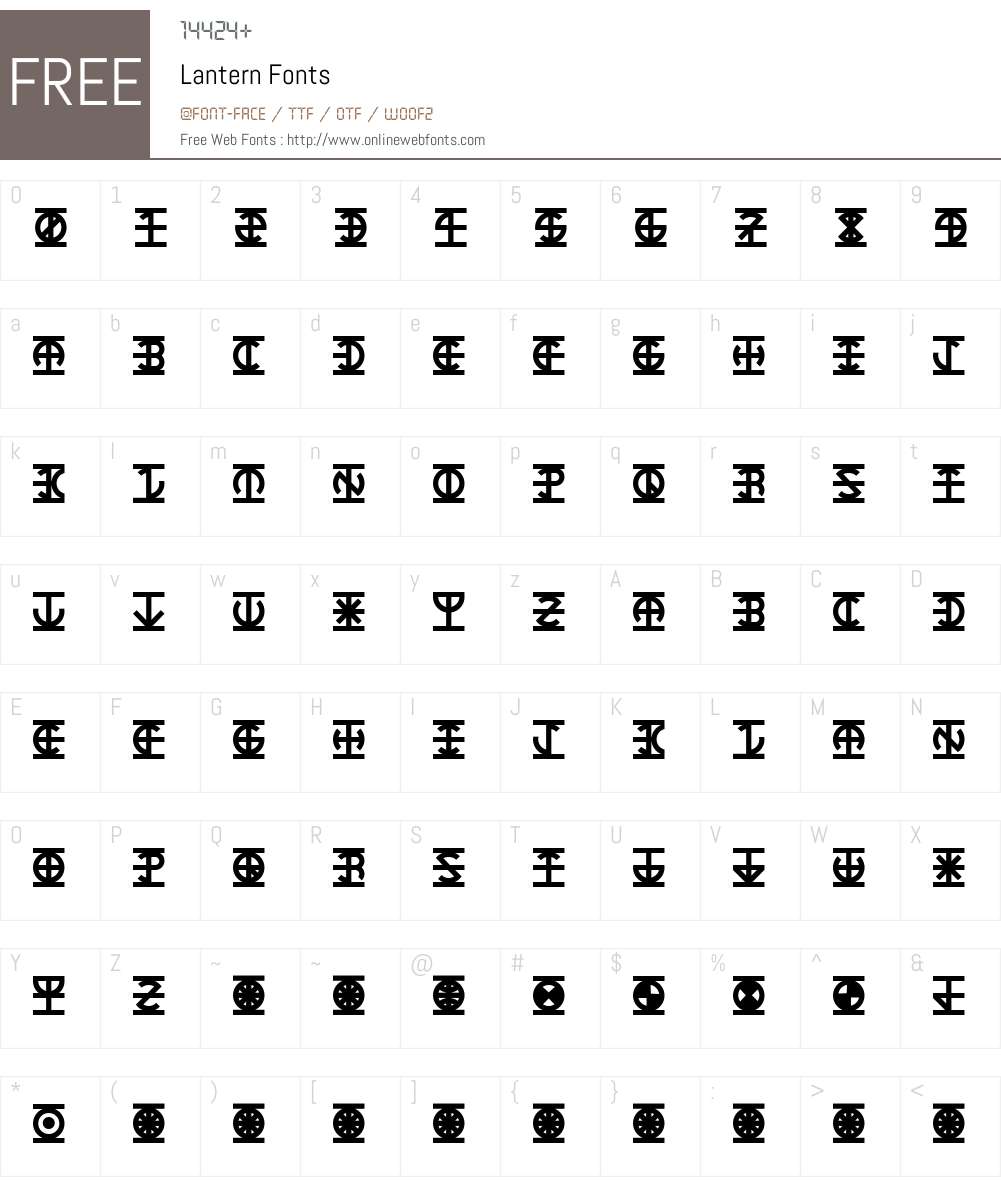Lantern Font Screenshots