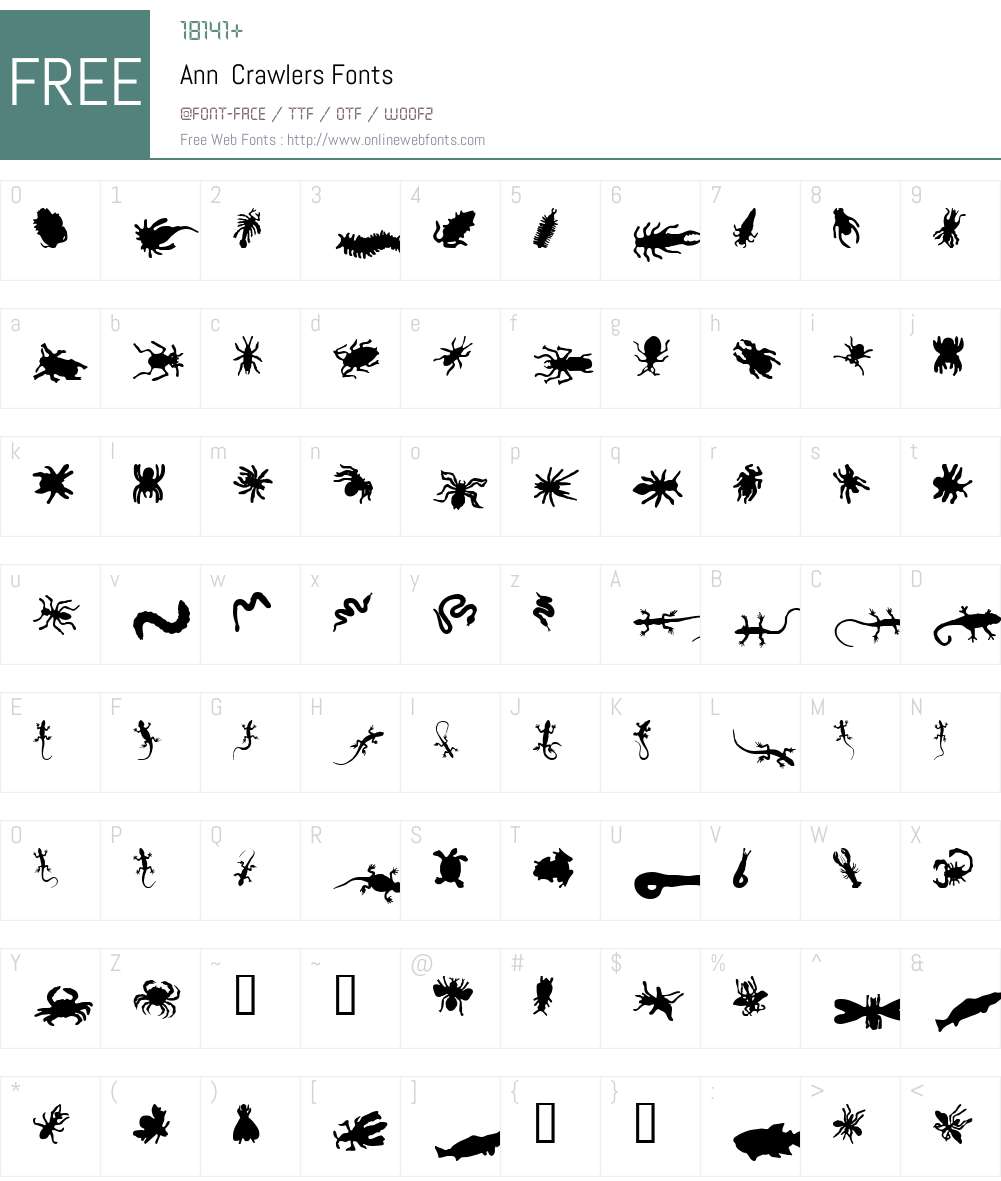 Ann Font Screenshots