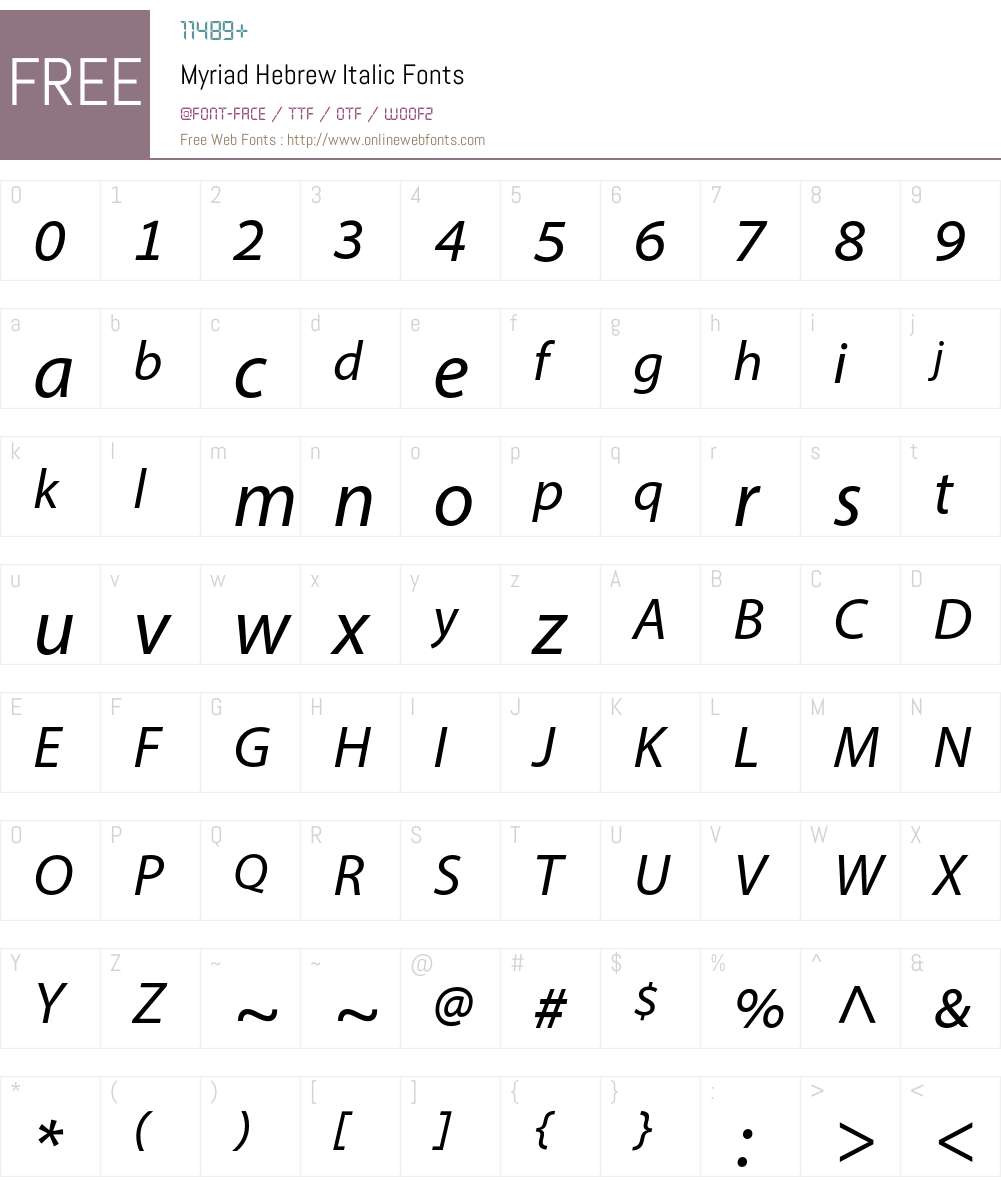 download adobe myriad font free download adobe myriad font free