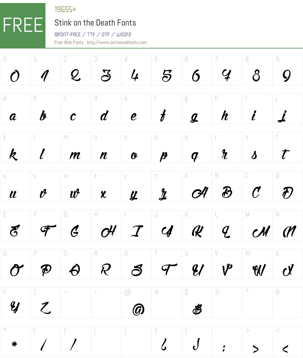 Stink on the Death Font Screenshots
