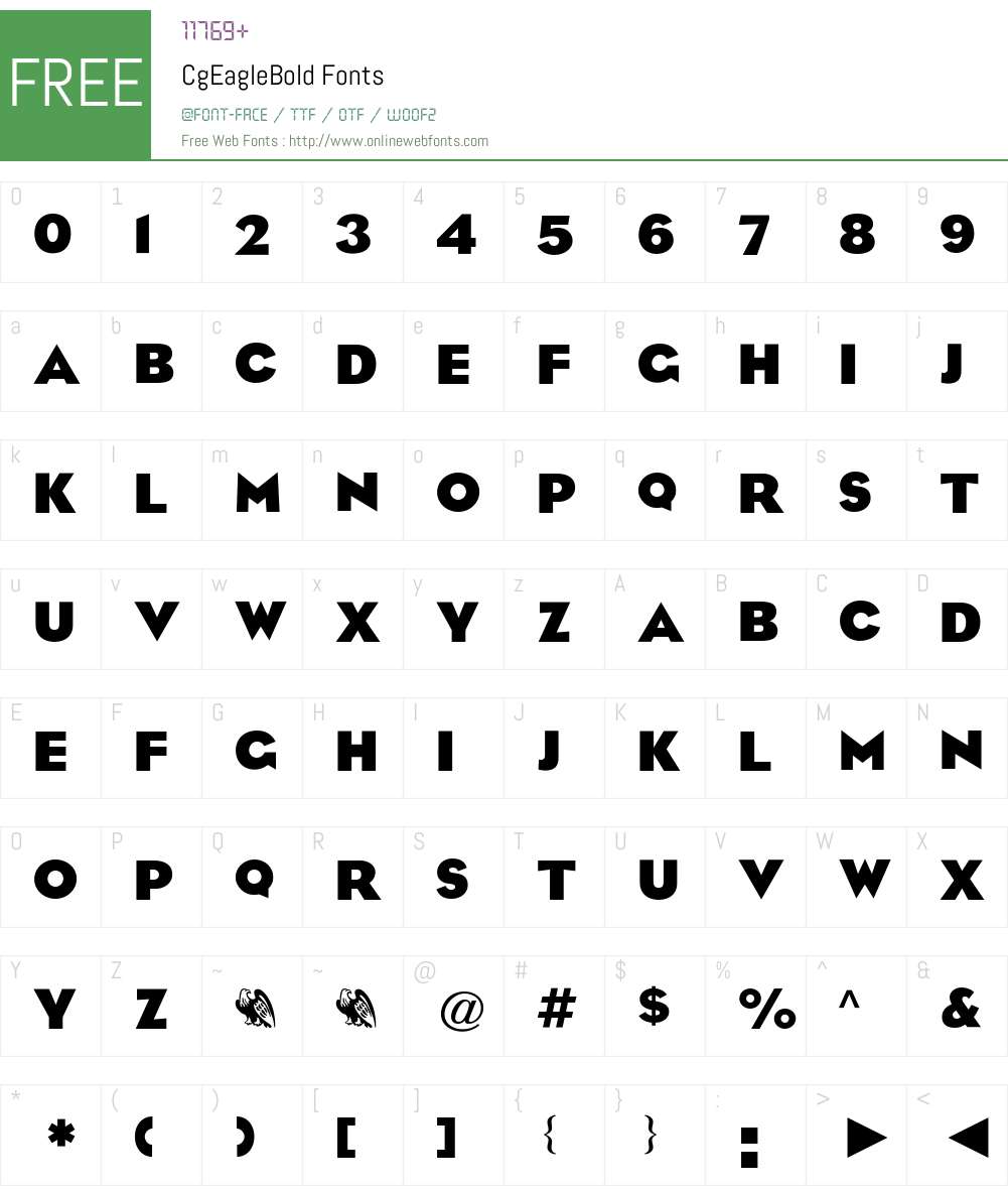 Cg Font Screenshots