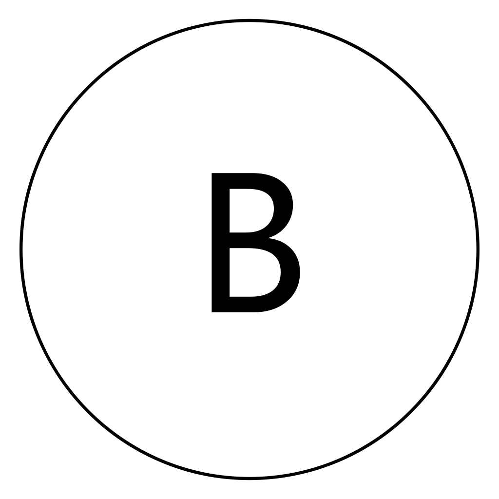 b flat symbol b flat symbol