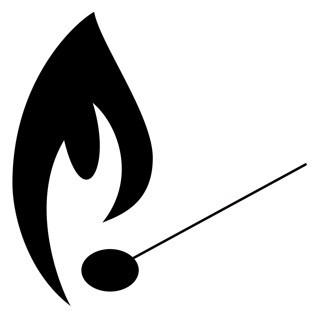 Match On Fire Svg Png Icon Free Download (8220)