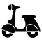 Vespa Scooter Silhouette