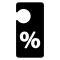 Percentage Commercial Label To Hang