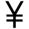 RMB Symbol Top