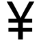 Font Renminbi