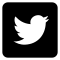 Twitter Logo On Black Background