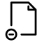 File With Minus Sign