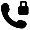 Phone Lock Sign