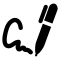 Signature With A Pen