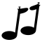 Musical Notes Couple