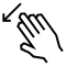 Swipe Down Arrow