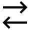Arrow Right Left Two Way