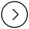 Circle Right Sign Character Shape