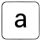 A Lowcase Latin Alphabet Virtual Keyboard